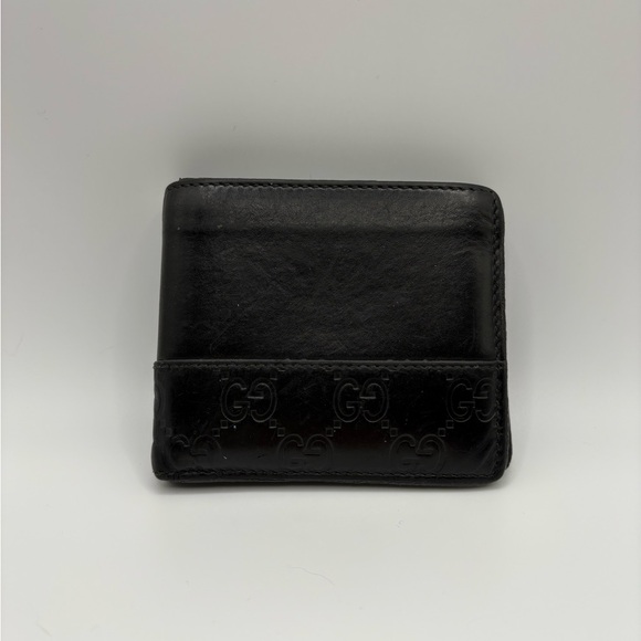 Leather Gucci Billfold Wallet (Ships in 24 Hours) - Picture 3 of 5